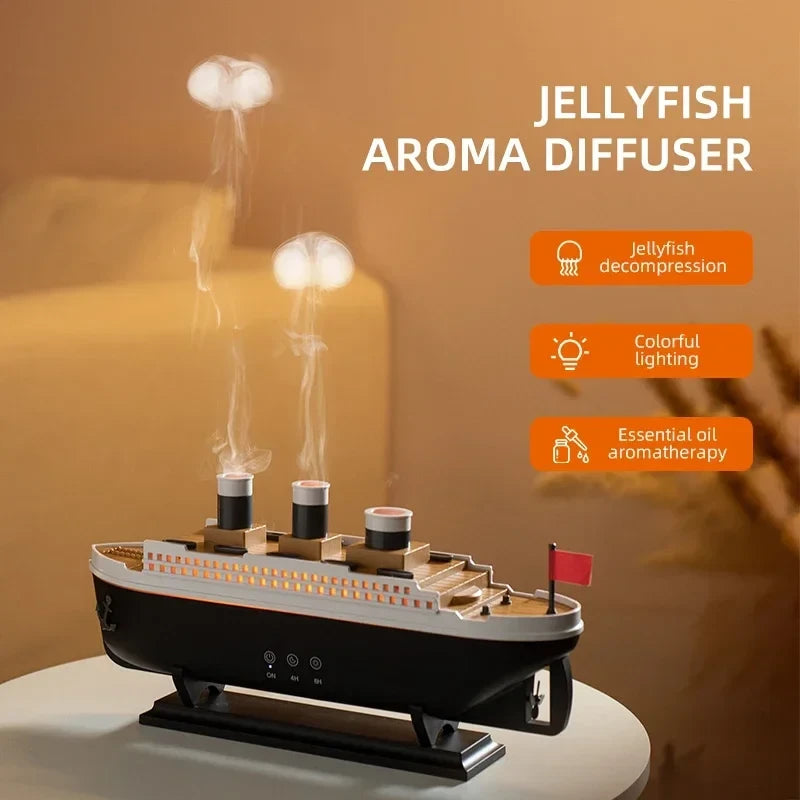 Retro Ship Ultrasonic Air Humidifier