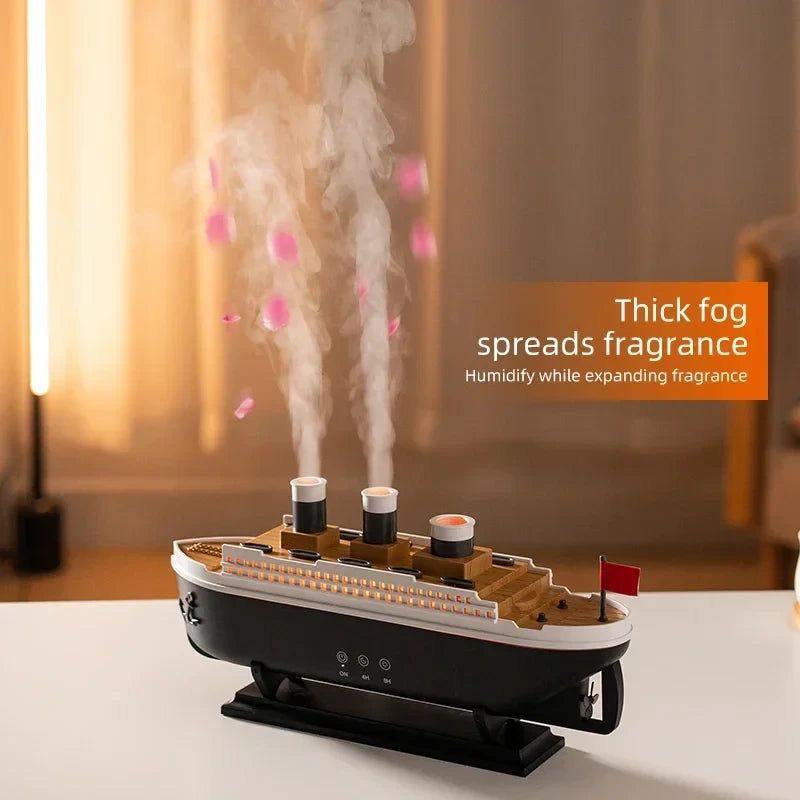 Retro Ship Ultrasonic Air Humidifier